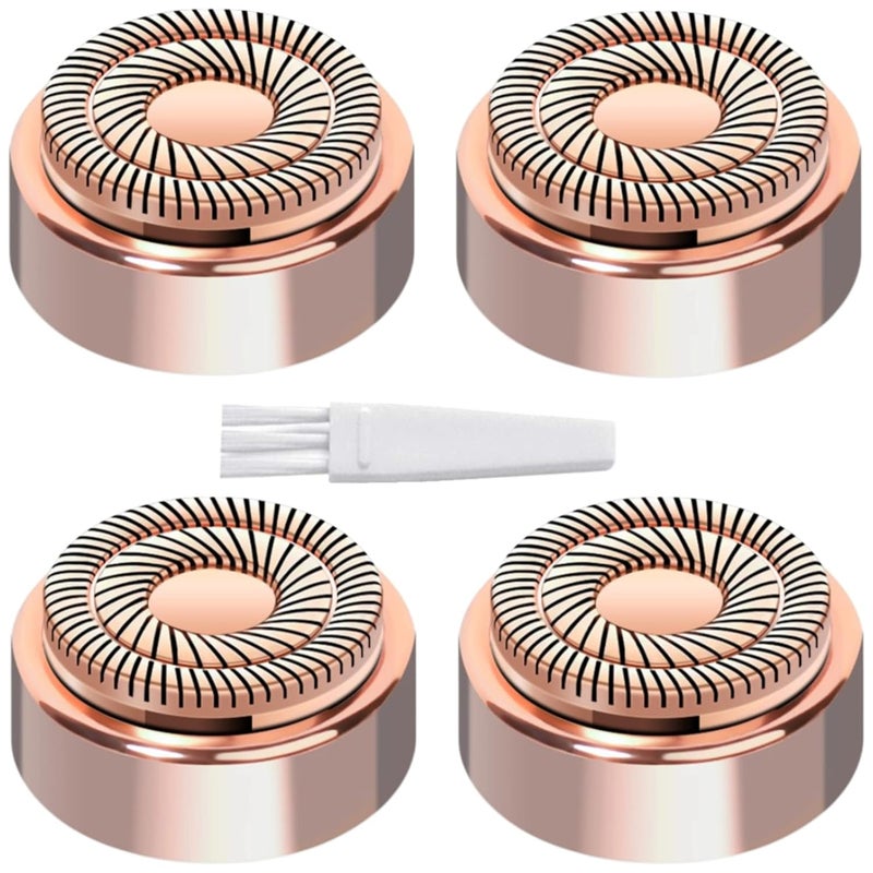 BECHY Women Facial Hair Remover Replacement Heads Gen 2 for Finishing Touch Flawless,Double Halo Face Razor Replacement Heads for Flawless Painless Face Hair Remover Tool - Image 1